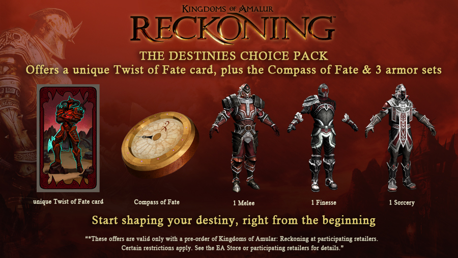 kingdoms of amalur reckoning fate touched weapons dlc